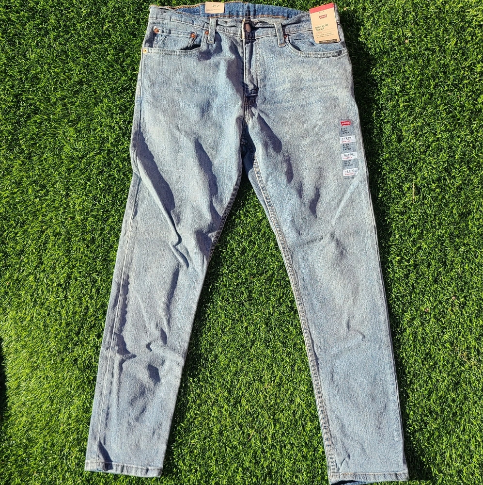 Levi's Men's Skinny Jeans in Light Blue